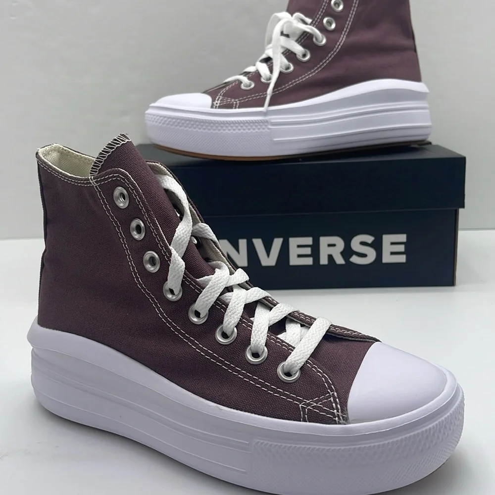 Converse WMNS Platform Sneakers A10665C CTAS MOVE HI TRAIL MIXED/WHITE/BLACK